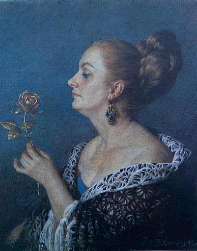 Золотая роза. Портрет Щербаковой Зои Анатольевны