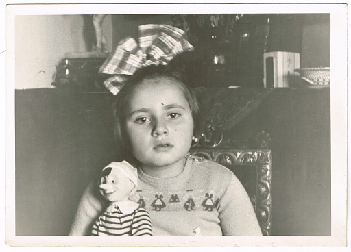 Щербакова Галя - дочь художника Щербакова Б.В.