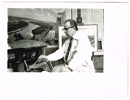 Щербаков Борис Валентинович за работой