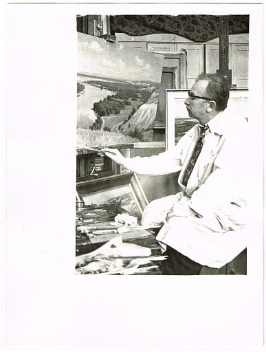 Щербаков Борис Валентинович за работой